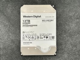 WD 12 TB HDD (WD120EDBZ‑11B1HA0 – White Label Enterprise)